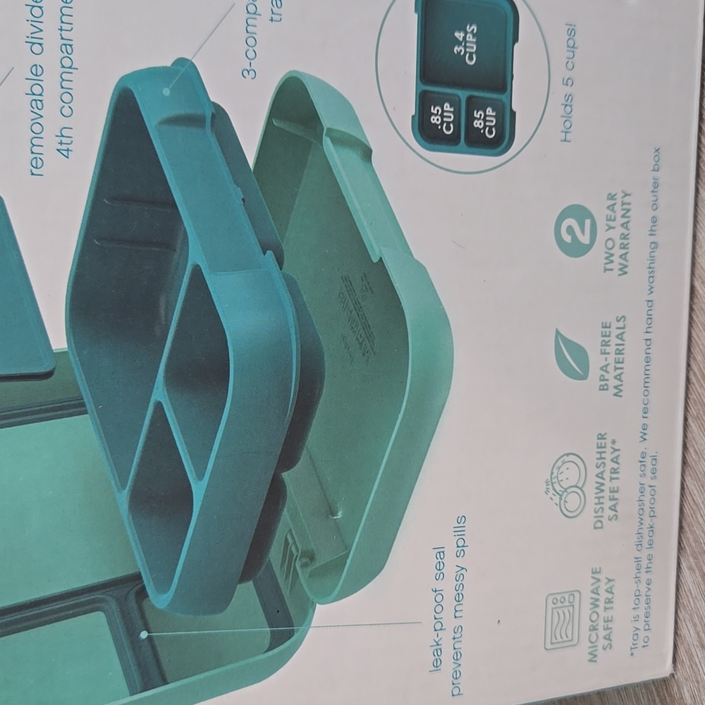 ⭐️ NEW Bentgo Pop Leak-Proof Lunch Box With Removable Divider - Picture 8 of 11
